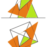 Quadratische Pyramide mit Dreieck allgemeiner Lage